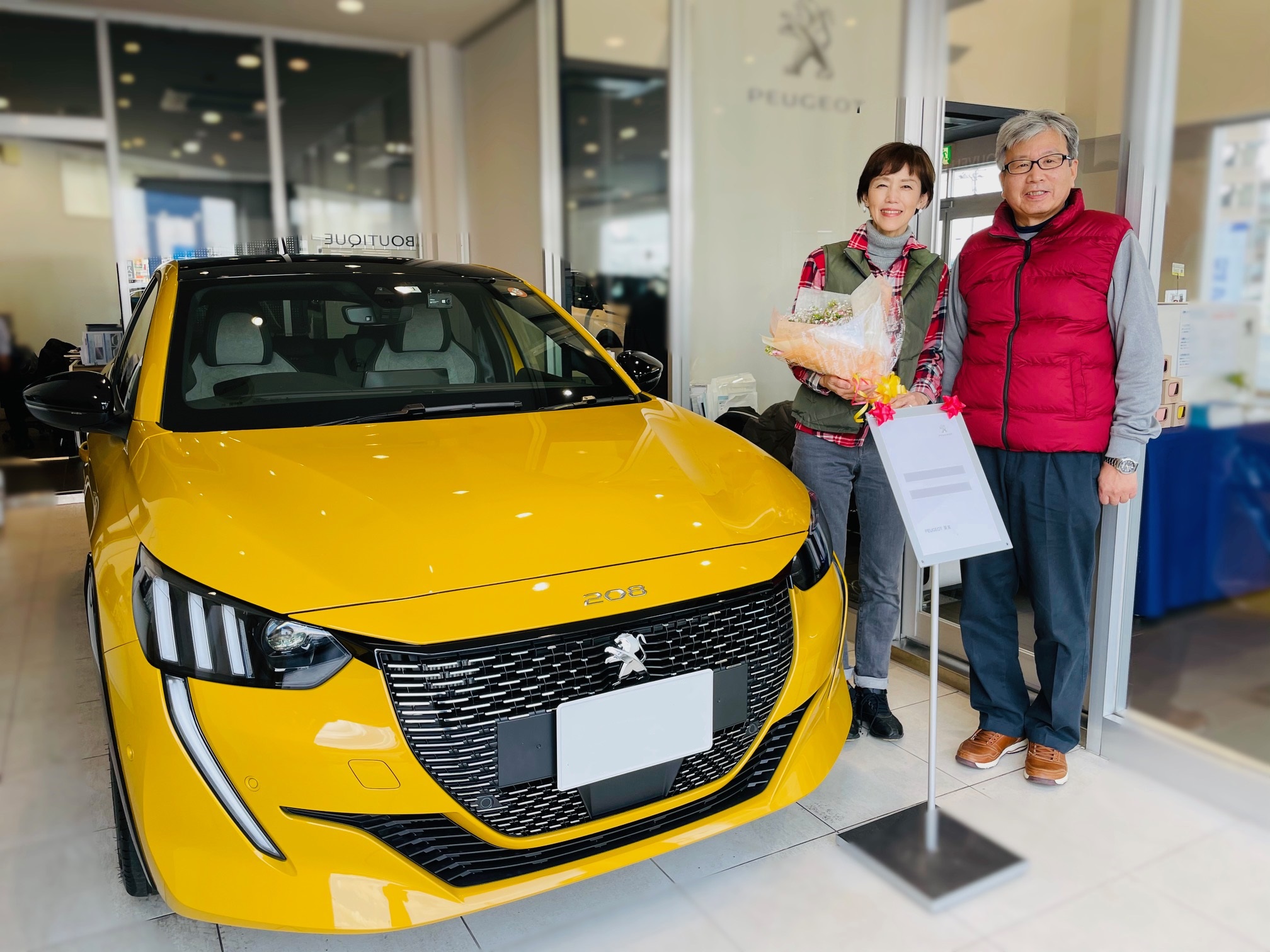 NEW 208 GT Line ご納車致しました！