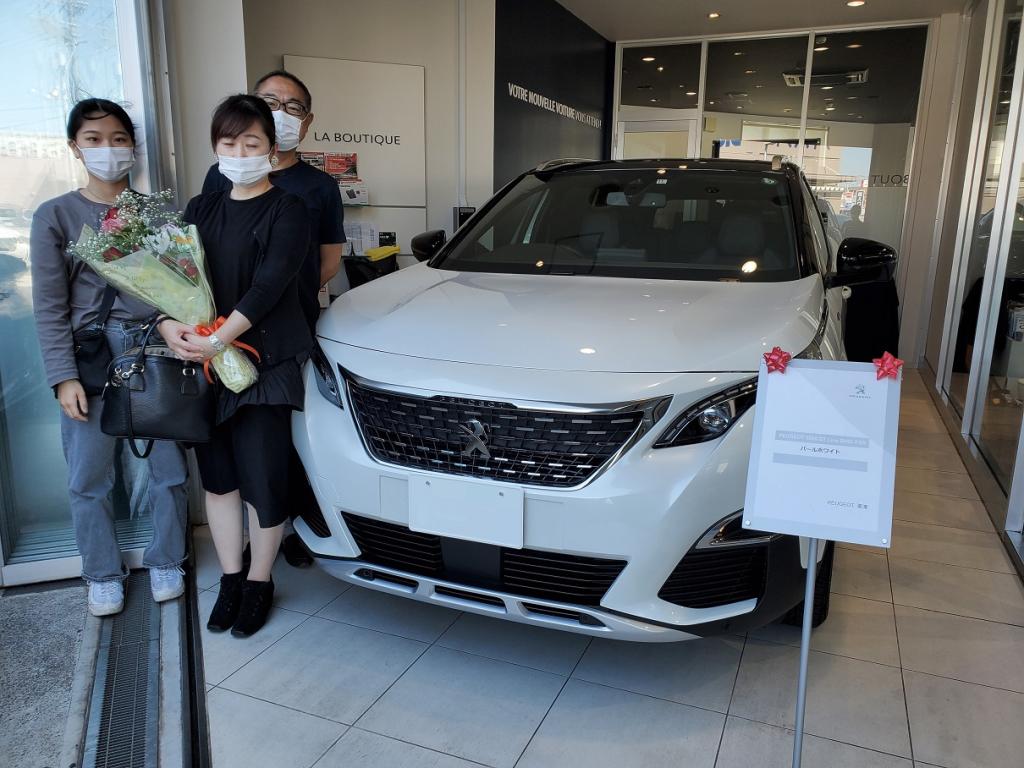PEUGEOT 5008 ご納車