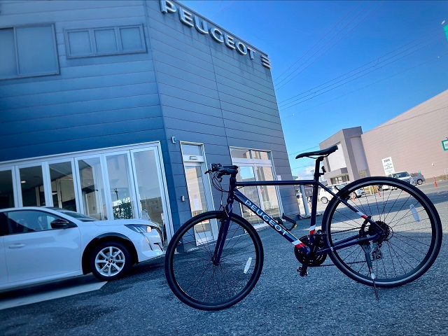 プジョーの自転車♪