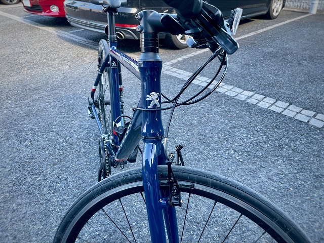 プジョーの自転車♪