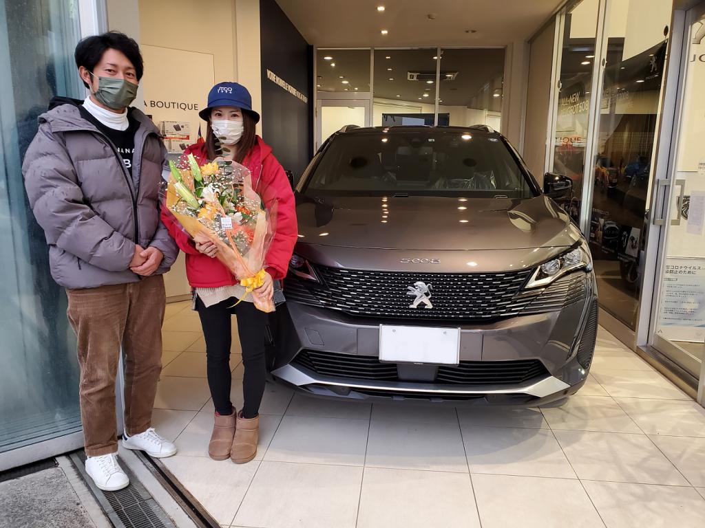 PEUGEOT 5008 ご納車