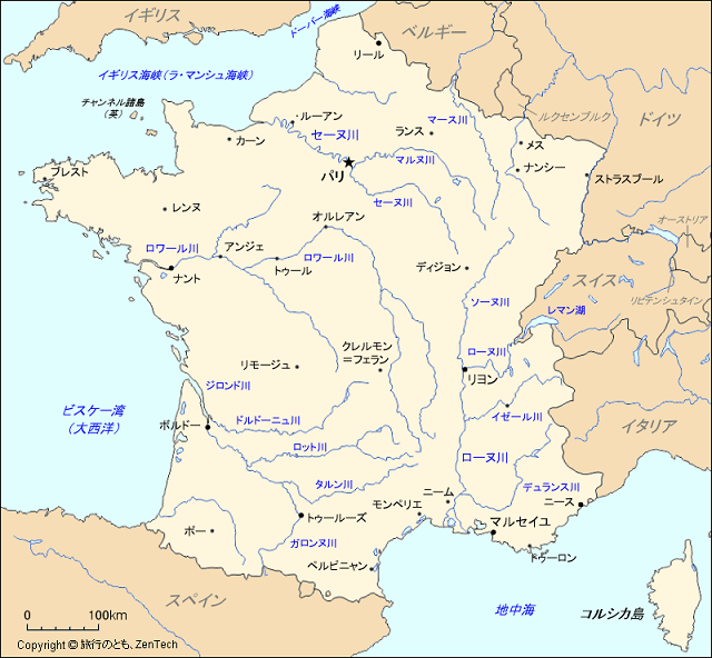布地　パリ セーヌ川周辺 地図 布地 パリ セーヌ川周辺 地図 セーヌ川 in Île-de-France