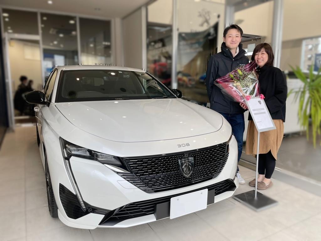 308 GT ご納車致しました！
