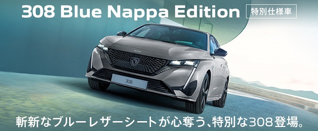 特別仕様車◆308 Blue Nappa Edition登場！