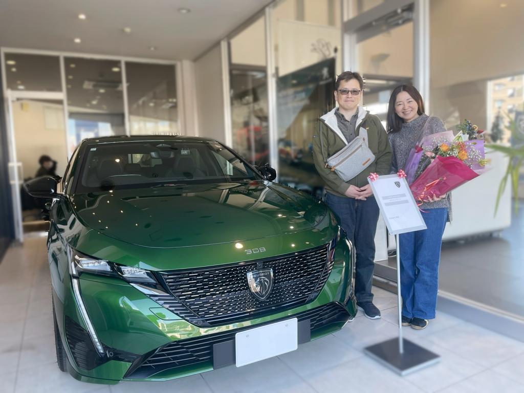 308 GT  BlueHDi ご納車致しました！