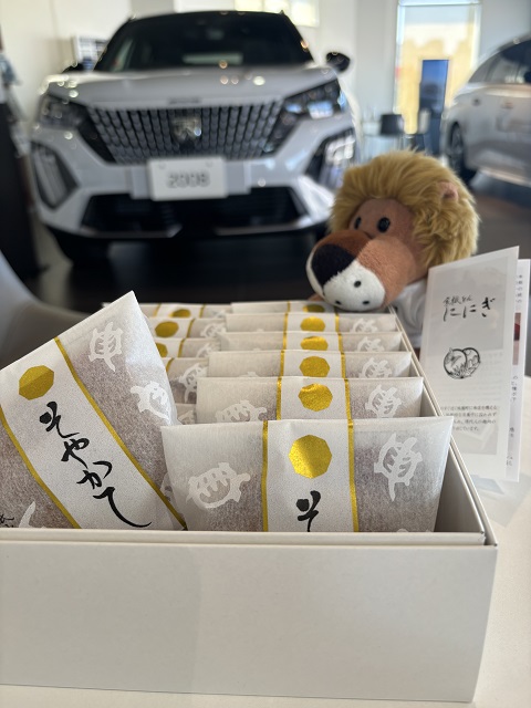 お客様からプレゼント☆