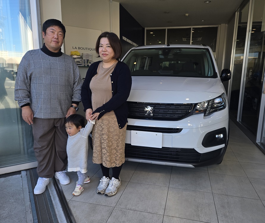 PEUGEOT RIFTER LONG 御納車