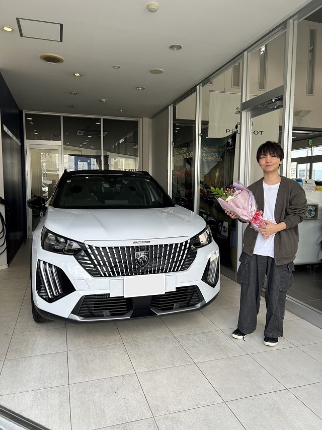PEUGEOT 2008 ご納車式♪