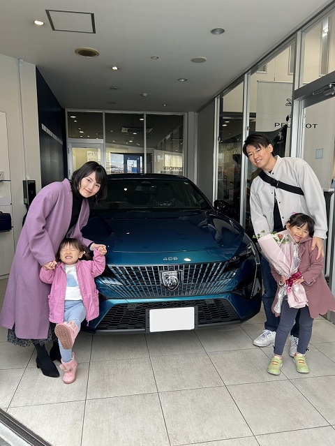 PEUGEOT 408 ご納車式♪