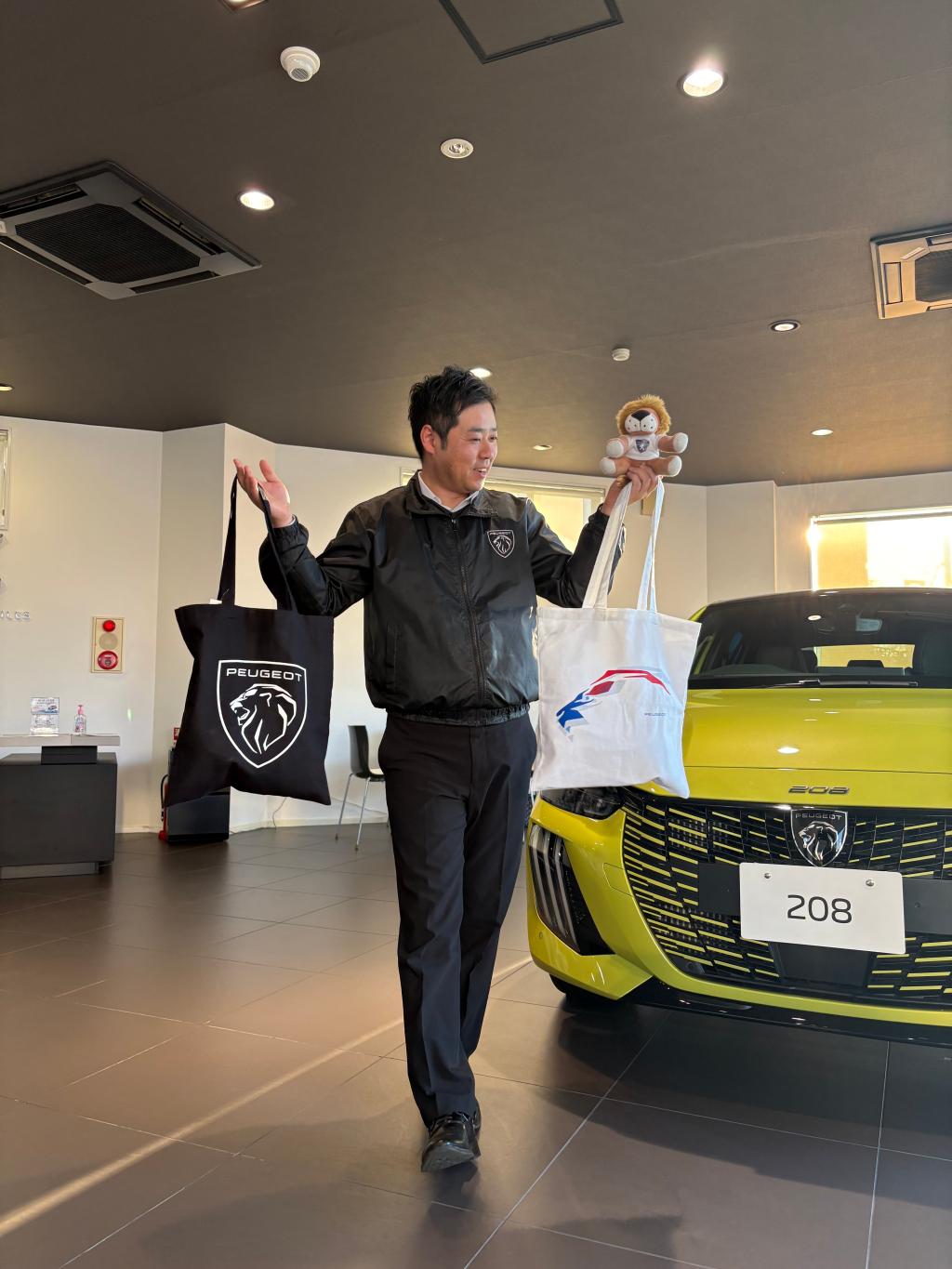 PEUGEOT TOTE BAG👜