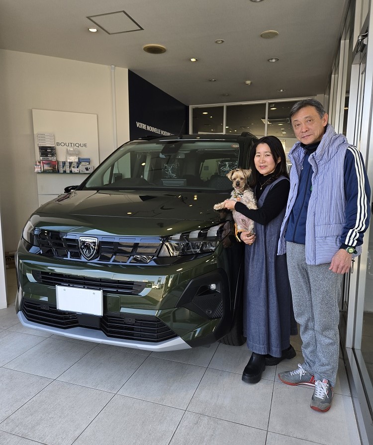 PEUGEOT RIFTER 御納車