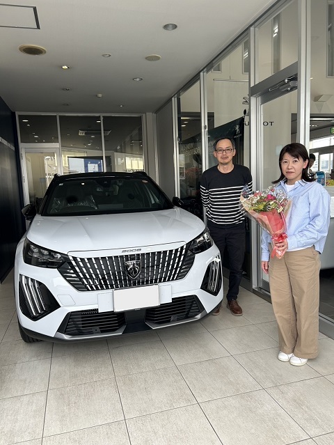 PEUGEOT 2008 ご納車式♪