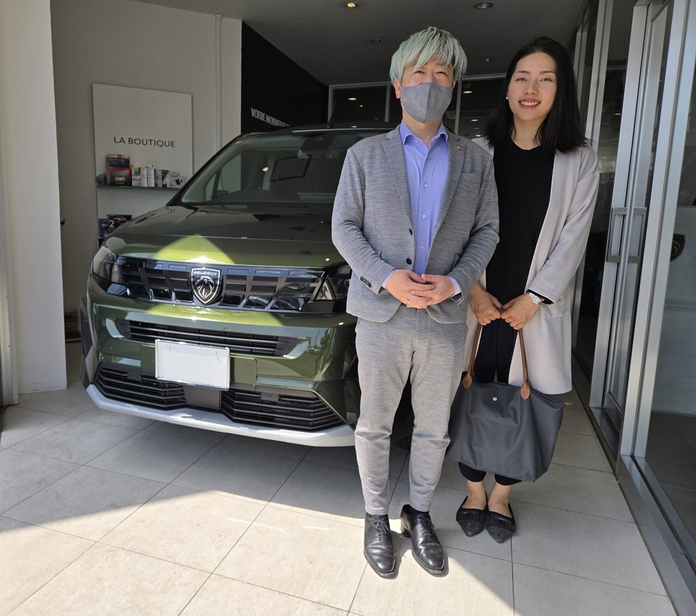 PEUGEOT RIFTER 御納車