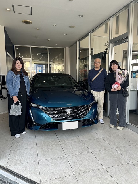 PEUGEOT 308 ご納車式♪