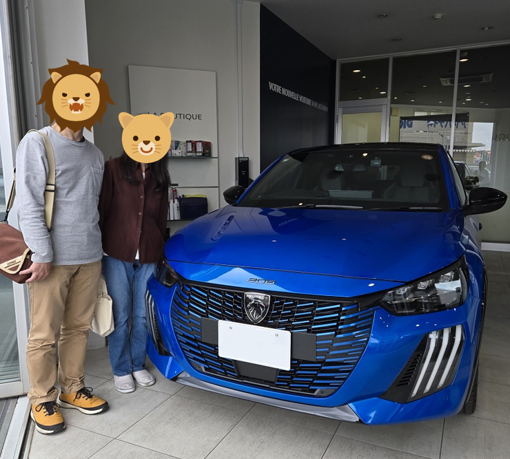 PEUGEOT 208 御納車