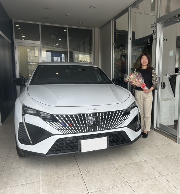 PEUGEOT 408 ご納車式♪