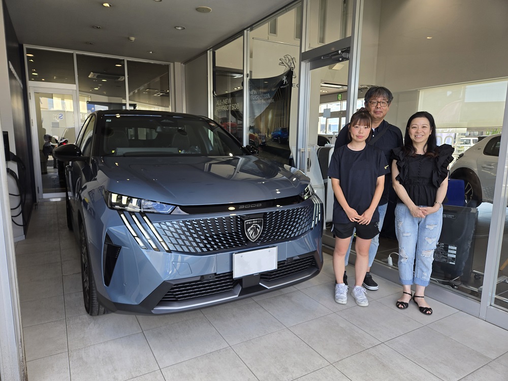 PEUGEOT 3008 御納車