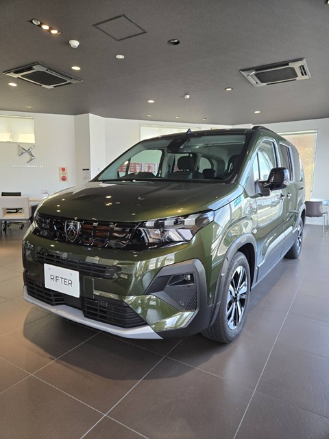 プジョー栗東 - RIFTER Long シルカグリーン 即納車✨️✨️