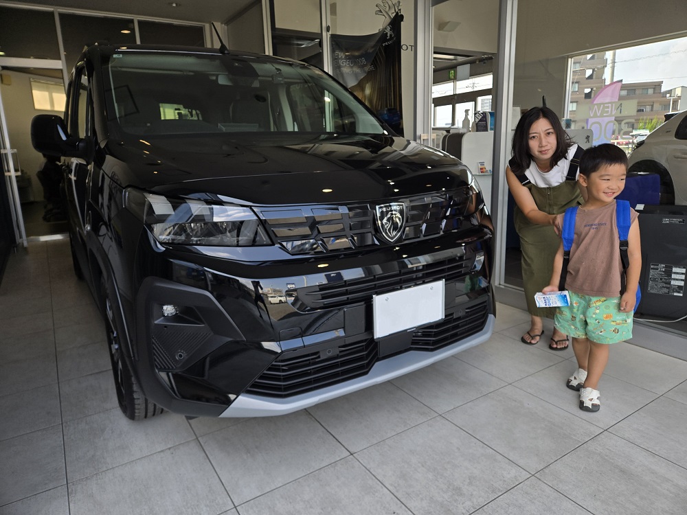 PEUGEOT RIFTER 御納車