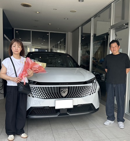 PEUGEOT 3008 ご納車式♪
