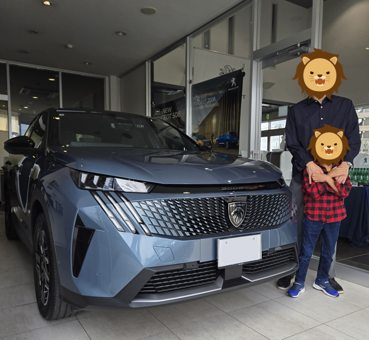 PEUGEOT 3008 御納車