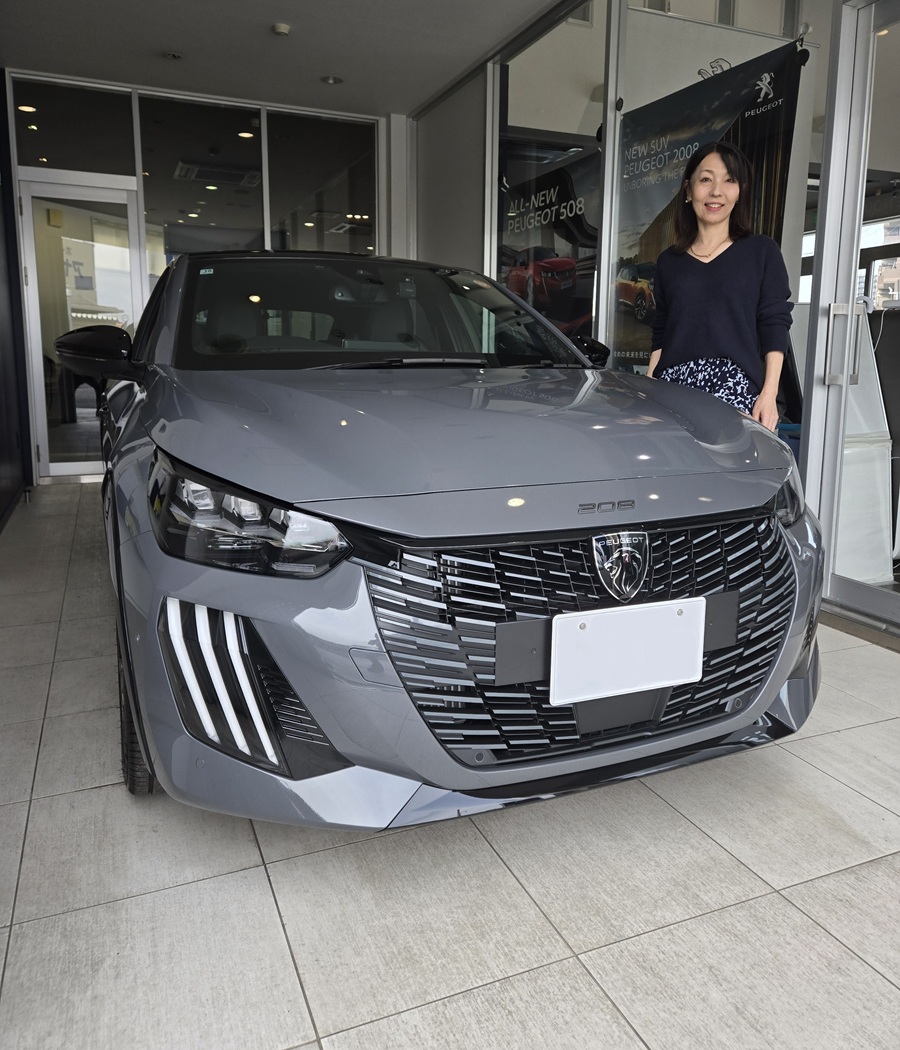 PEUGEOT 208 御納車