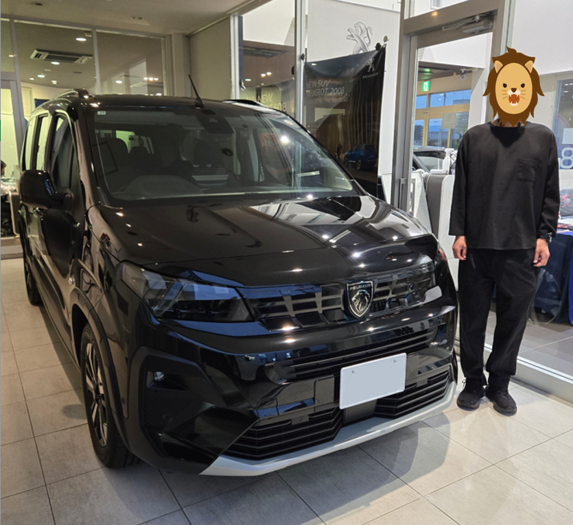 PEUGEOT RIFTER Long 御納車