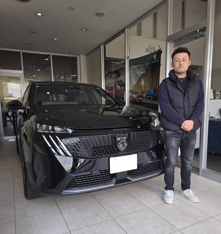 PEUGEOT 3008 御納車！！！