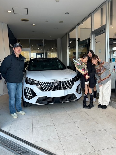 PEUGEOT 2008 ご納車式♪